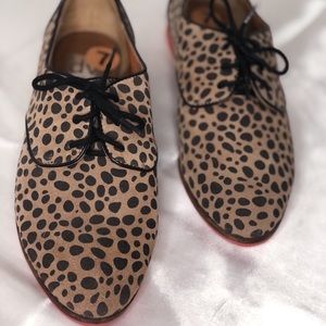 Cheetah print shoes